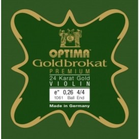 Styga smuikui E Goldbrokat premium Optima