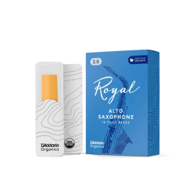 Liežuvėlis saksofonui altui 2.5 Rico Royal D'Addario Liežuvėlis saksofonui altui 2.5 Rico Royal D'Addario