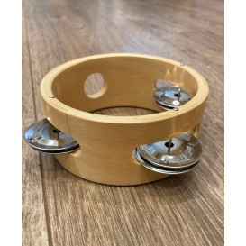 Mini tambourine with 3 pairs of bells Dan Moi