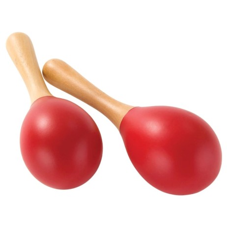Marakasai mediniai vaikiški PP541/542/543 Percussion Plus