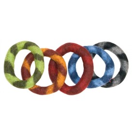 Veltinis žiedas po dainuojančiu dubenėliu M(12cm) Terre