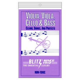 Cloth for cleaning violin/viola/cello/double bass Blitz