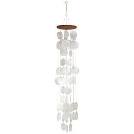 Wind chime with oyster shells Dan Moi