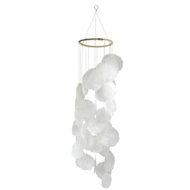 Wind chime with oyster shells in a spiral Dan Moi