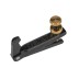 Finetuner for viola black with gold-plated screw Wittner