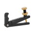 Finetuner for viola black with gold-plated screw Wittner