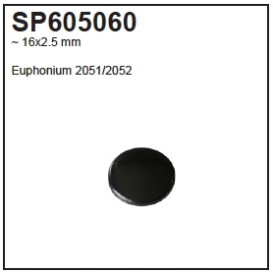 Black BE2051/2052 spacers for euphonium valves Buffet Crampon