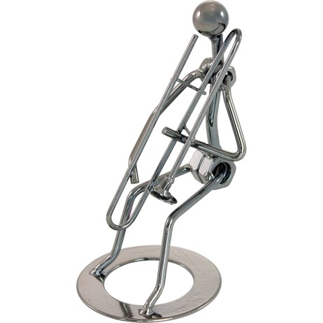 Metalinė figūra - trombonininkas Nuts & bolts