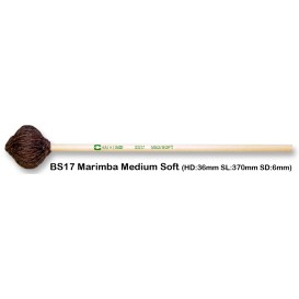 Lazdelės marimbai beržinės BS17 vidutiniškai minkštos (medium soft) Chalklin