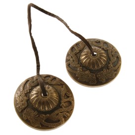 Meditation bells Dragon 6.5cm Dan Moi