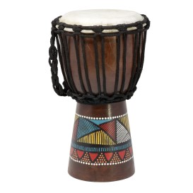 Džembė African Paint 30cm Terre