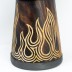 Džembė Carved-Liepsna 40cm Terre