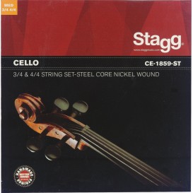Strings for cello 3/4 4/4 Stagg