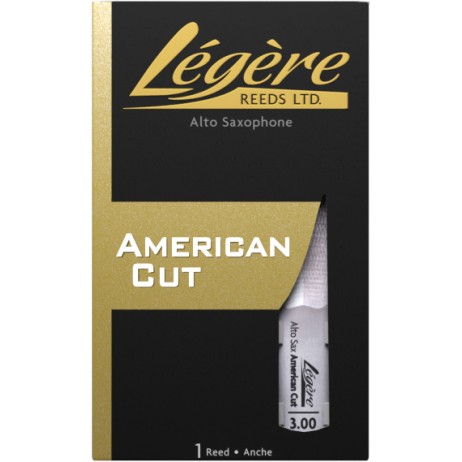 Reed for alto saxophone American Cut 3.25 Legere