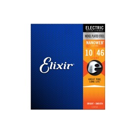 Strings for electric guitar Nanoweb 10-46 Elixir