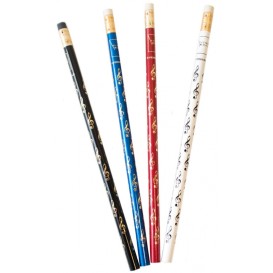 Pencil with treble clef various colors Petz