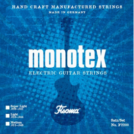 Stygos elektrinei gitarai Monotex 09-41 Fisoma