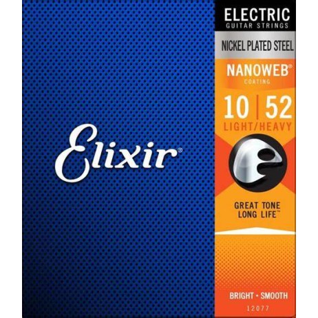 Stygos elektrinei gitarai Nanoweb 10-52 Elixir