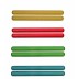Medinės lazdelės-claves 18x200mm žalios spalvos Goldon