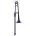 Plastikinis trombonas violetinis pBone