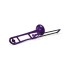 Plastikinis trombonas violetinis pBone