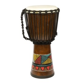 Djembe African Paint 50cm Terre