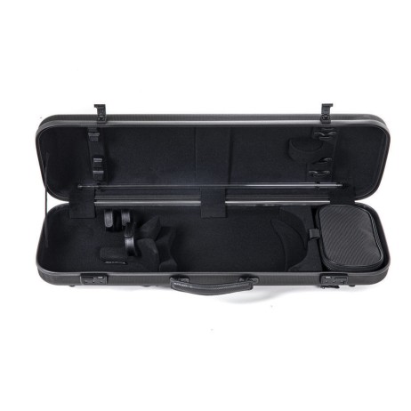 Violin case Air Avantgarde black with side handle Gewa
