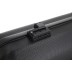 Violin case Air Avantgarde black with side handle Gewa