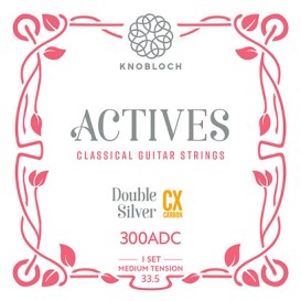Stygos klasikinei gitarai Actives medium CX Knobloch