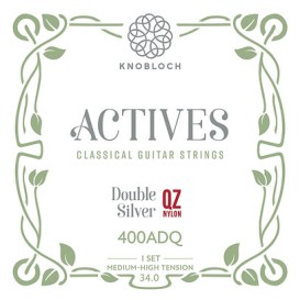 Strings for classical guitar Actives QZ Nylon medium-high Knobloch