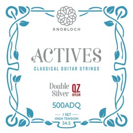 Stygos klasikinei gitarai Actives QZ Nylon high Knobloch