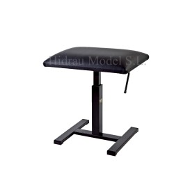 Hydraulic stool for pianist BM41HP on one leg Hidrau Model