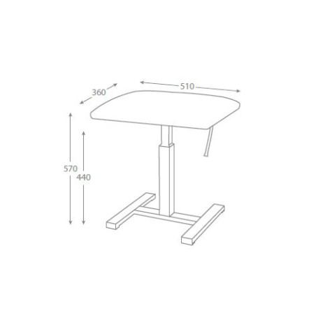 Kėdutė hidraulinė pianistui BM41HP ant vienos kojos Hidrau Model