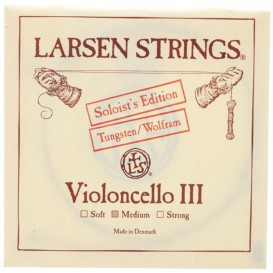 Styga violončelei G (III)  Soloist/Tungsten medium Larsen