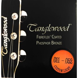 Strings for acoustic guitar phosphor bronze .012-.053 Tanglewood