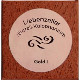 Rosin for violin/viola Gold II Liebenzeller Metall-Kolophonium