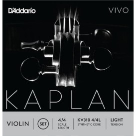 Stygos smuikui Vivo Kaplan light D'Addario