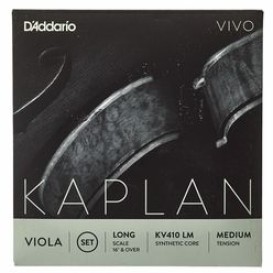 Viola strings Vivo Kaplan medium long D'Addario