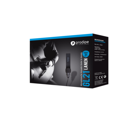 Microphone for acoustic guitar and ukulele GL21 Prodipe