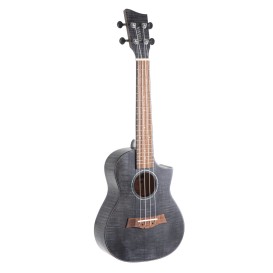 Concert ukulele Manoa with cut-out gray with case VGS