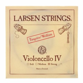 Styga violončelei strong C (IV) wire core/tungsten Larsen