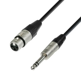 Microphone cable **** XLR Female to 6.3mm stereo 6m Adam Hall