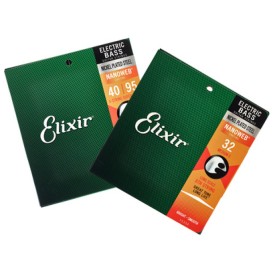 Bass guitar strings Nanoweb 32-95 Stainless Steel Elixir