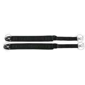 Shoulder straps (2pcs) for violin/viola case 55-80cm x 3cm with golden hooks Gewa