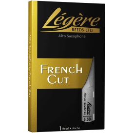 Reed for alto saxophone French Cut 2.25 Legere