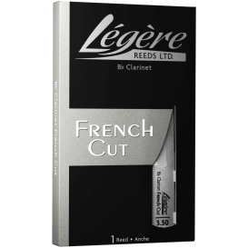Reed for clarinet French Cut 2.50 Legere