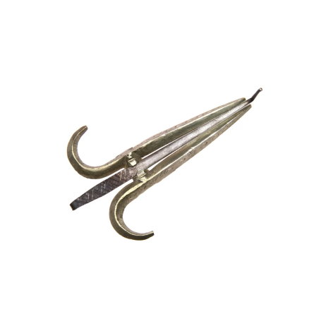 Dambrelis Morchang Kheta Double Hook Brass Dan Moi