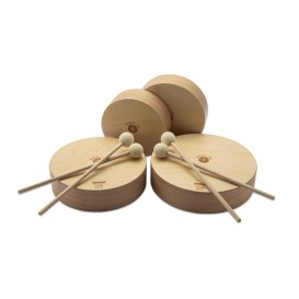 Wooden toms set Rohema