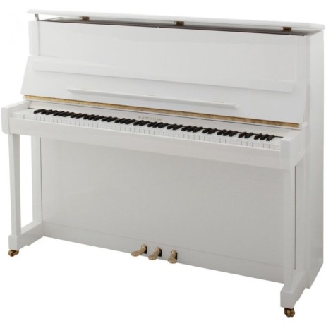 Akustinis pianinas P-114 baltas Professional W.Hoffmann