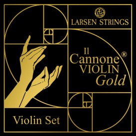 Strings for violin II Cannone GOLD Larsen